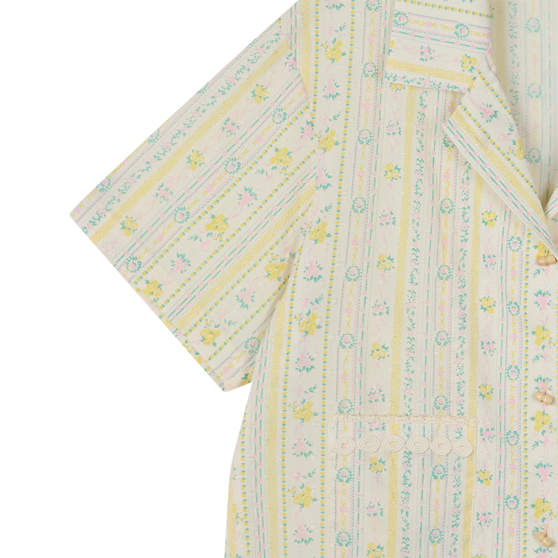 영 앤 생 우먼 옐로우 코드 숏 셔츠 옐로우 - 26SS(Young N Sang Women Yellow Cord Short Shirts Yellow - 26SS) - 5