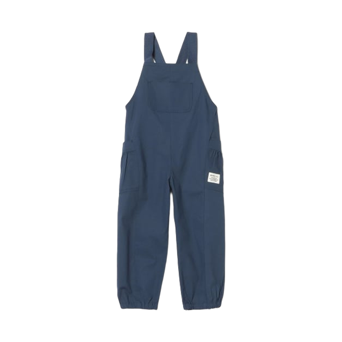 (키즈) 빔즈 미니 테이프 숄더 오버롤 네이비((Kids) Beams Mini Tape Shoulder Overalls Navy)