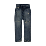 Sundayoffclub Thrashed Straight Leg Jeans