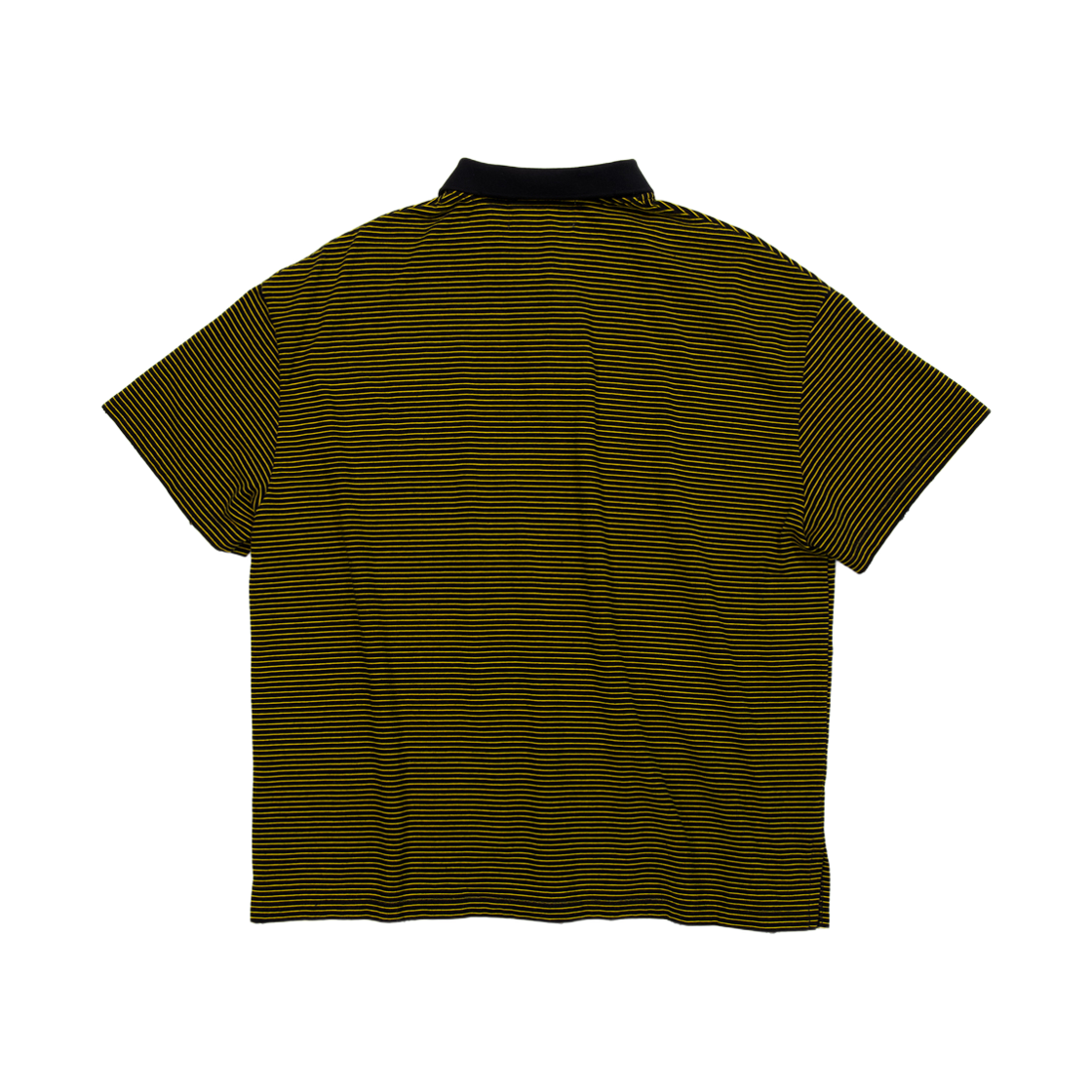 슈퍼벨로체 밀리아 스트라이프 폴로 셔츠 블랙(SUPERVELOCE Miglia Stripe Polo Shirt Black) - 2