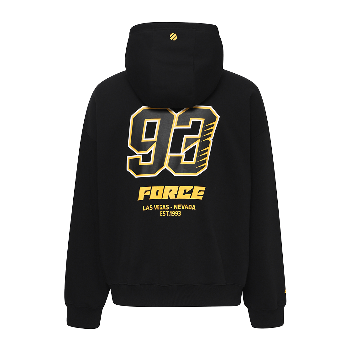 U2HDX1103BK UFC SPORT Force Mega Oversized Fit Hoodie Black