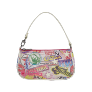 Hysteric Glamour x Guess Jeans Printed Baguette Bag Multi