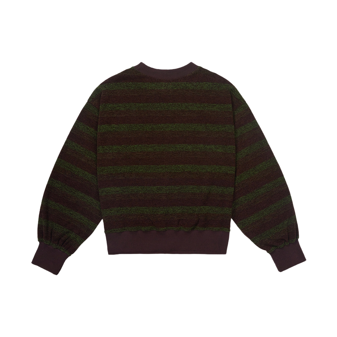 사일런트실러블 그레인 스트라이프 풀오버 니트 브라운(SILENTSYLLABLE Grain Stripe Pullover Knit Brown) - 2