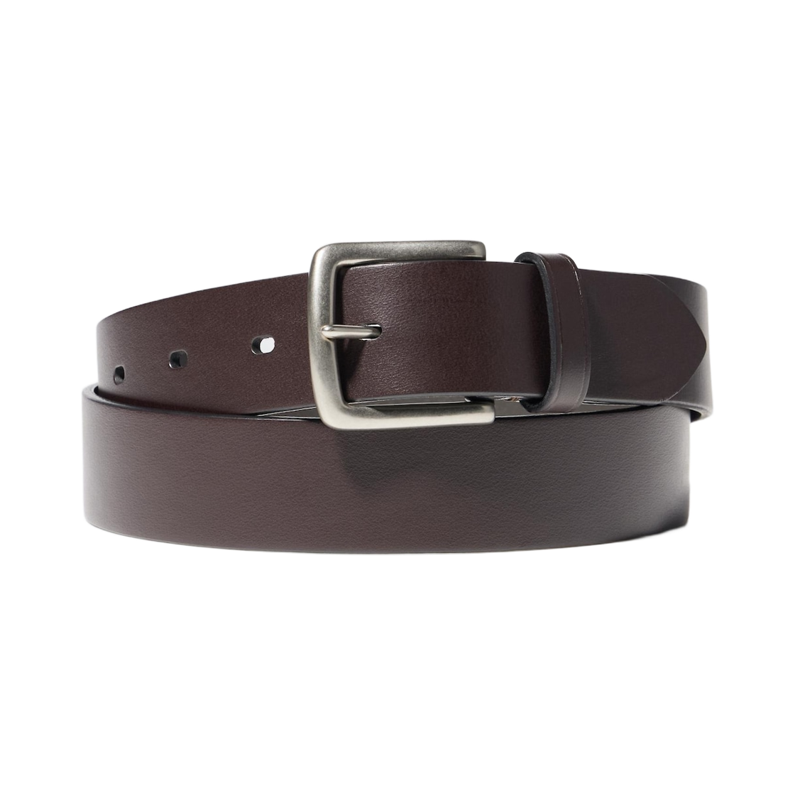 463730-37 Uniqlo Italian Oiled Leather Belt Brown