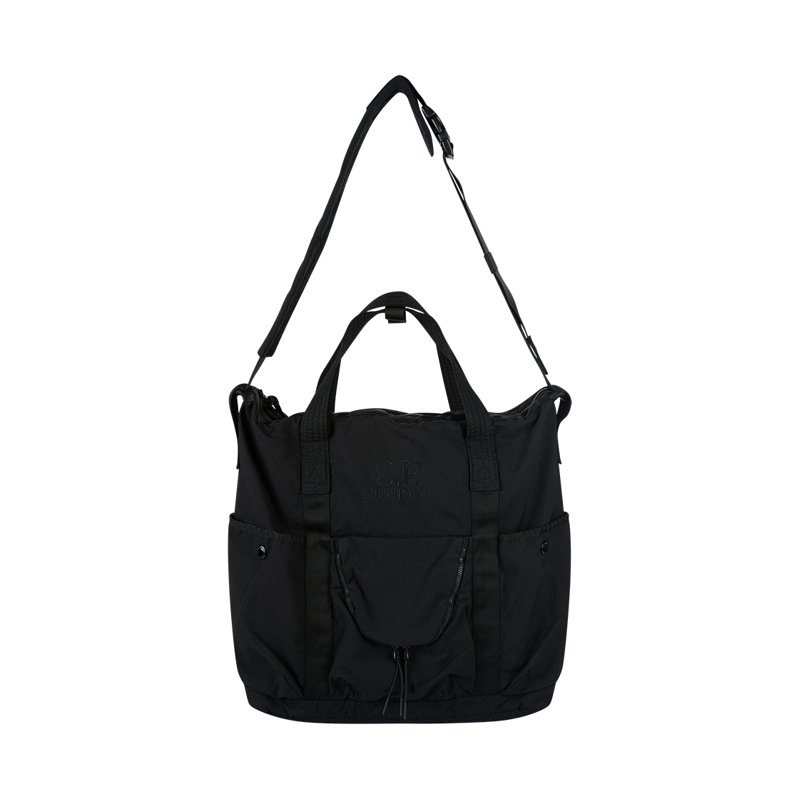 C.P. 컴퍼니 트윌 토트 백 블랙 - 26SS(C.P. Company Twill Tote Bag Black - 26SS)