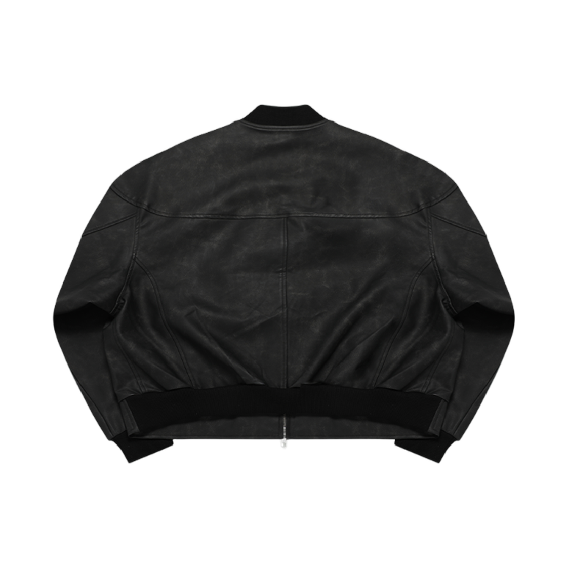 엠제이디 에코 레더 뱅어 자켓 블랙(MJD Eco Leather Banger Jacket Black) - 2
