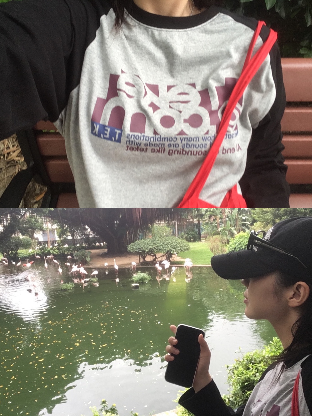 (W) On Running Cloud X 3 Black 착용 스타일 - 4