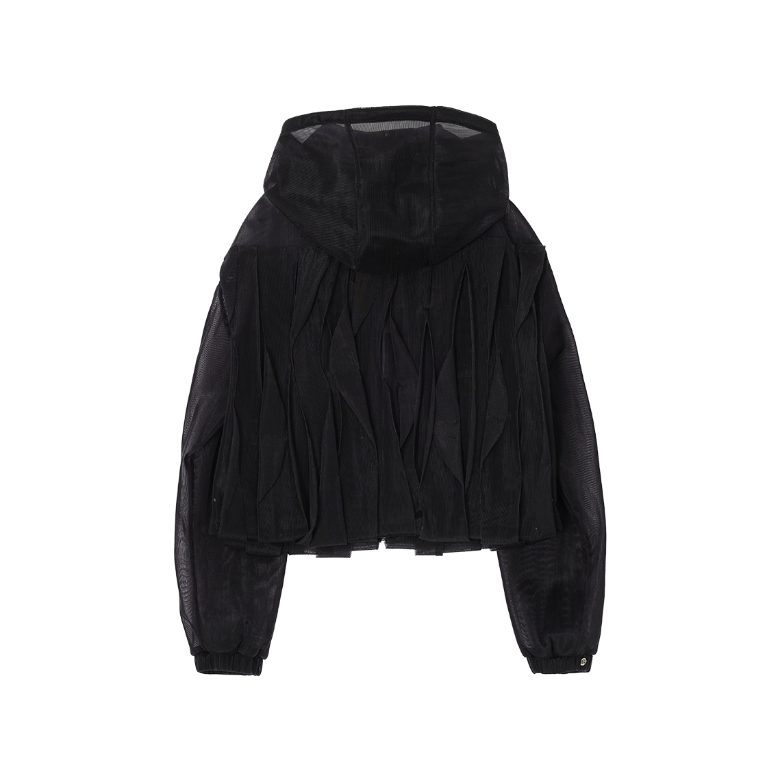 (W) 송지오 컬렉션 프래그먼트 후드 점퍼 블랙((W) SONGZIO COLLECTION Fragment Hood Jumper Black) - 2