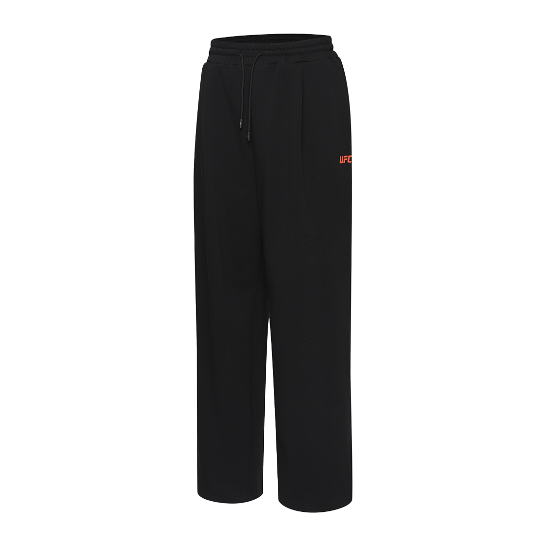 U2LPX1102BK UFC SPORT One-Tuck Mega Oversized Fit Sweat Pants Black