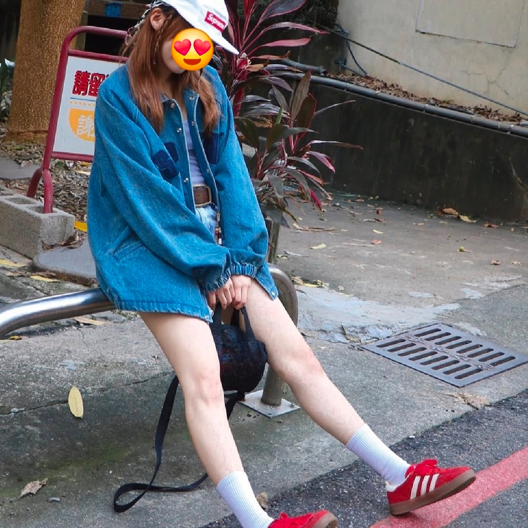 Supreme Arc Denim Coaches Jacket Washed Indigo - 25SS 착용 스타일 - 3