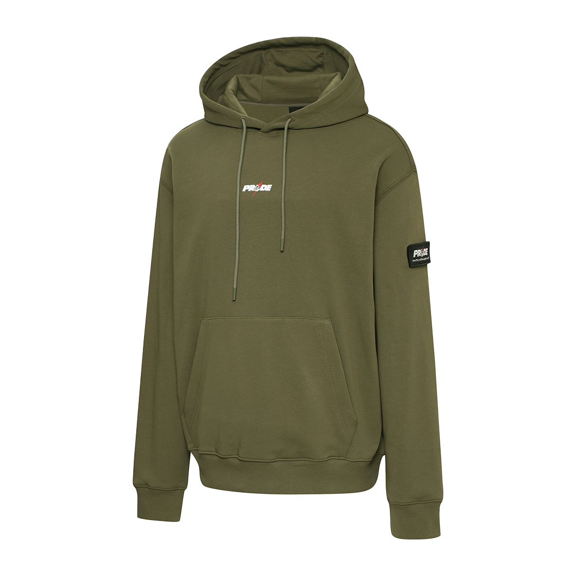 유에프씨 스포츠 프라이드 와펜 릴렉스핏 후드티 카키 U2HDX1104KH(UFC SPORT Pride Wappen Relaxed Fit Hoodie Khaki) - 2