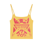 (W) GUESS Jeans x Hysteric Glamour Printed Top Shades of Orange