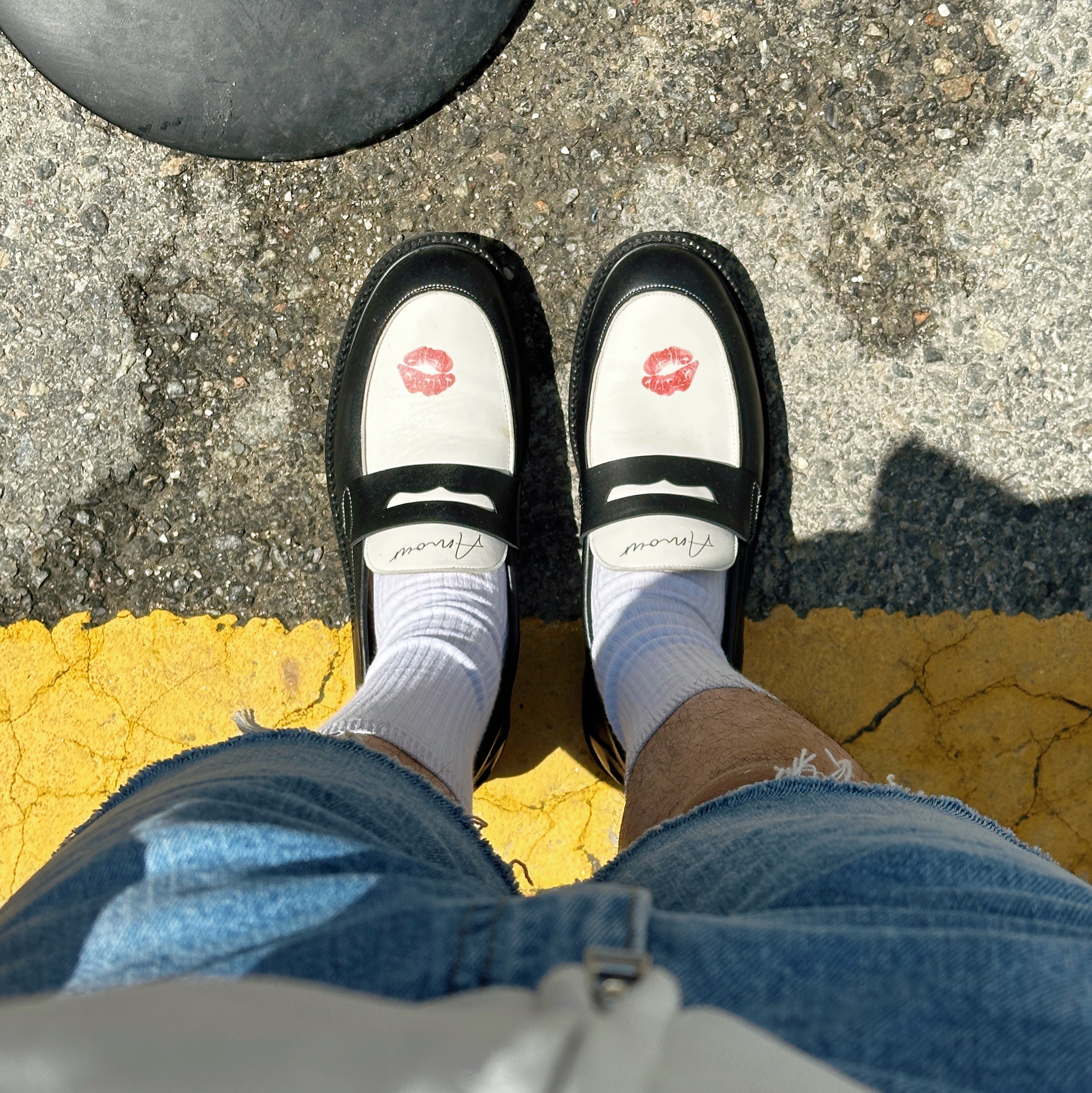 PENNY PLATE Men Loafer Kiee Low 착용 스타일