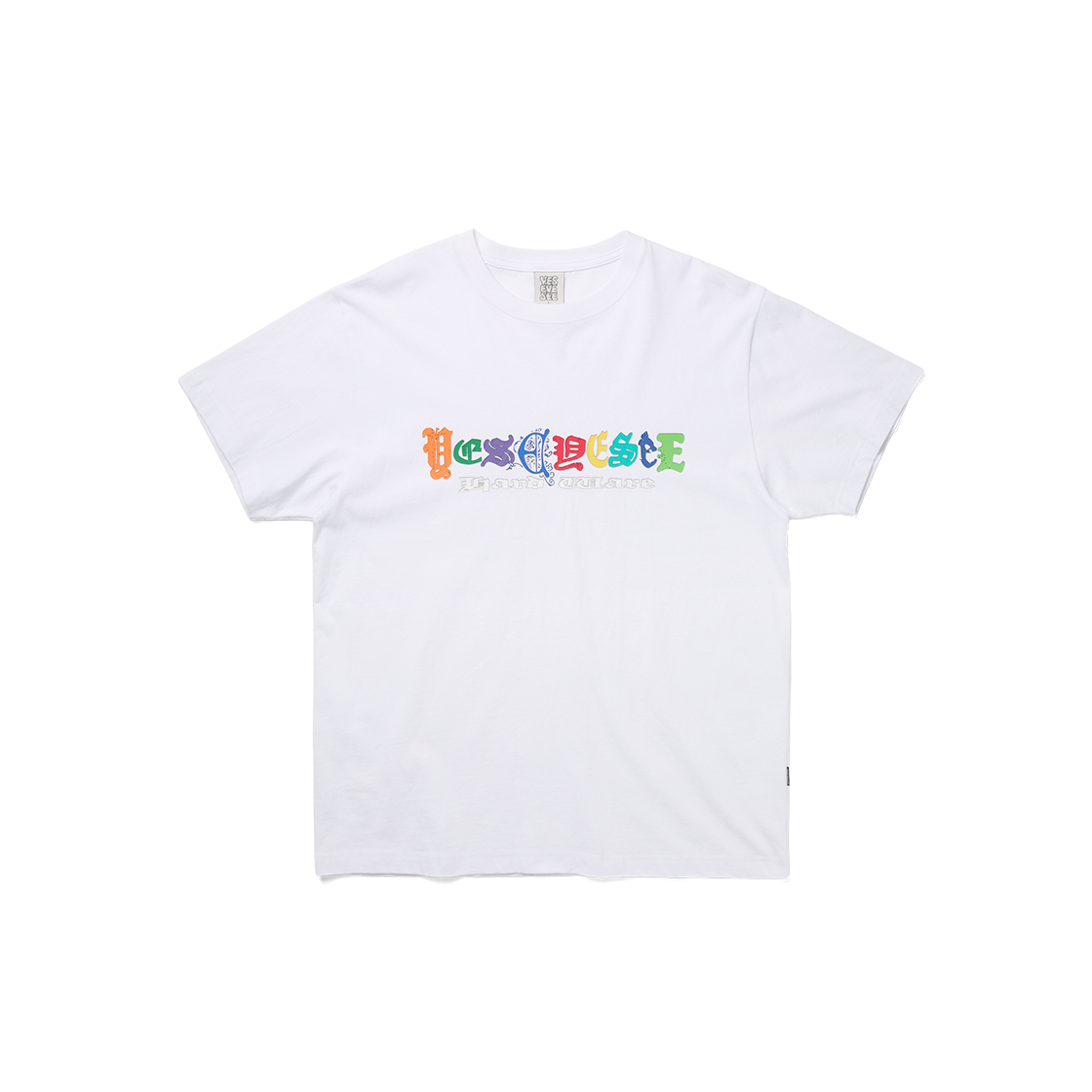 [더블적립] 예스아이씨 예스 올드 로고 티셔츠 화이트([더블적립] YESEYESEE Y.E.S Old Logo Tee White)