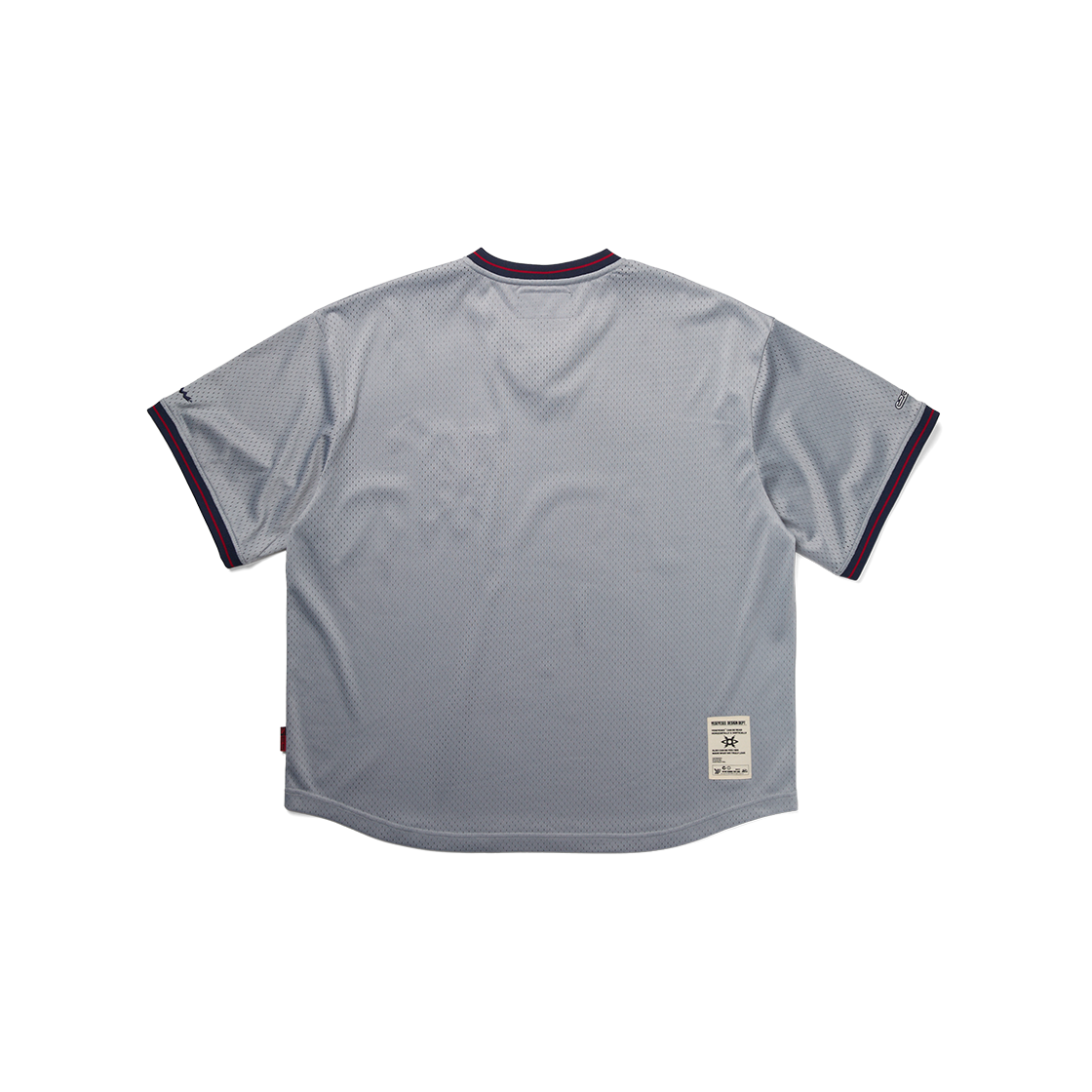 [더블적립] 예스아이씨 예스 메쉬 베이스볼 티셔츠 그레이([더블적립] YESEYESEE Y.E.S Mesh Baseball Tee Grey) - 2