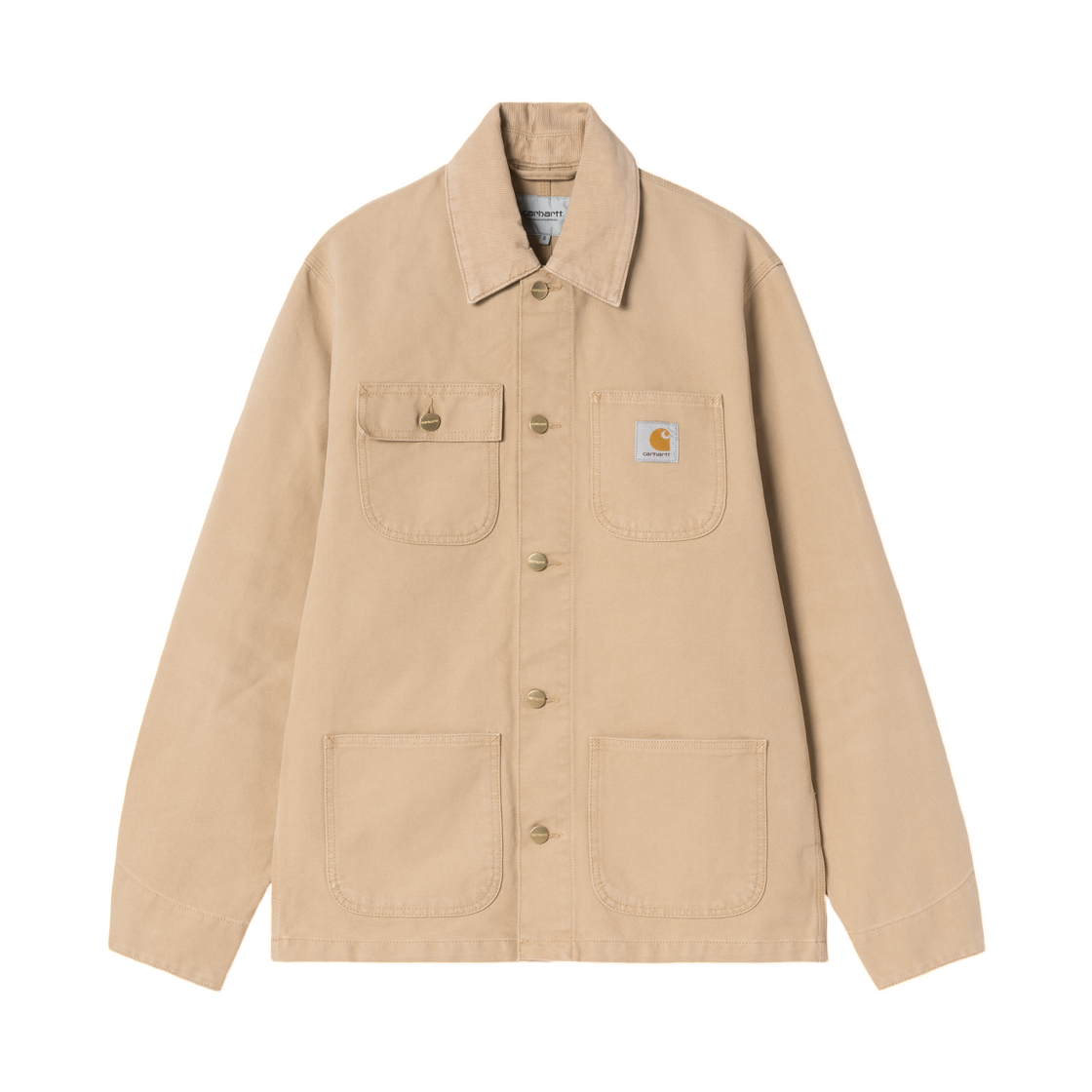 I034787-0ME-4O Carhartt WIP Michigan Coat Dusty H Brown