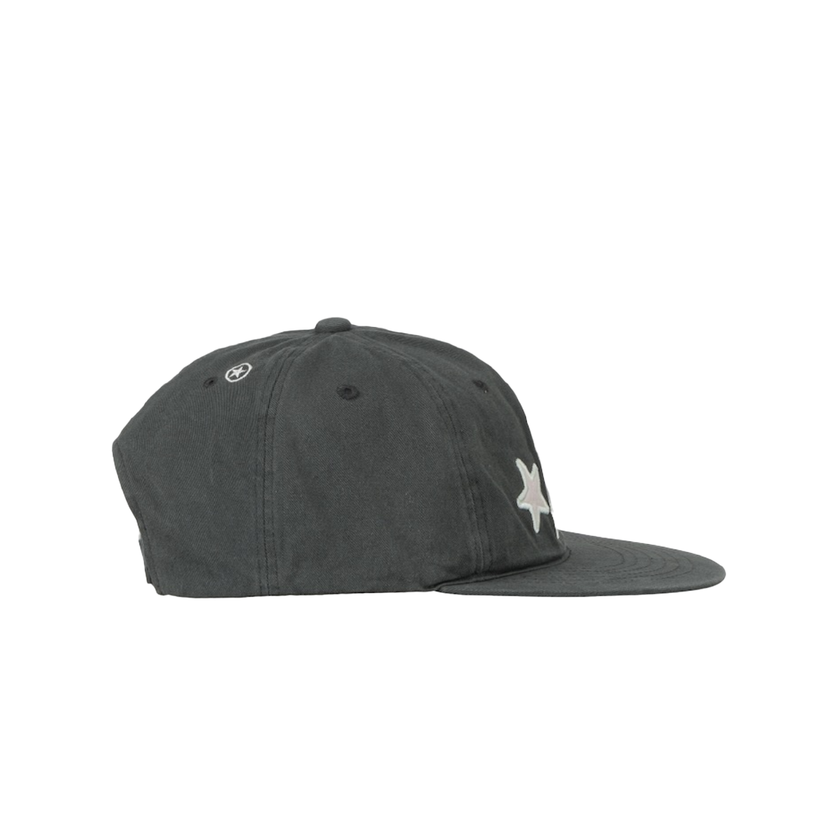 [오프라인 전용] 에이이에이이 우먼 워시드 캐피탈 로고 캡 차콜 - 26SS([오프라인 전용] AEAE Women Washed Capital Logo Cap Charcoal - 26SS) - 3