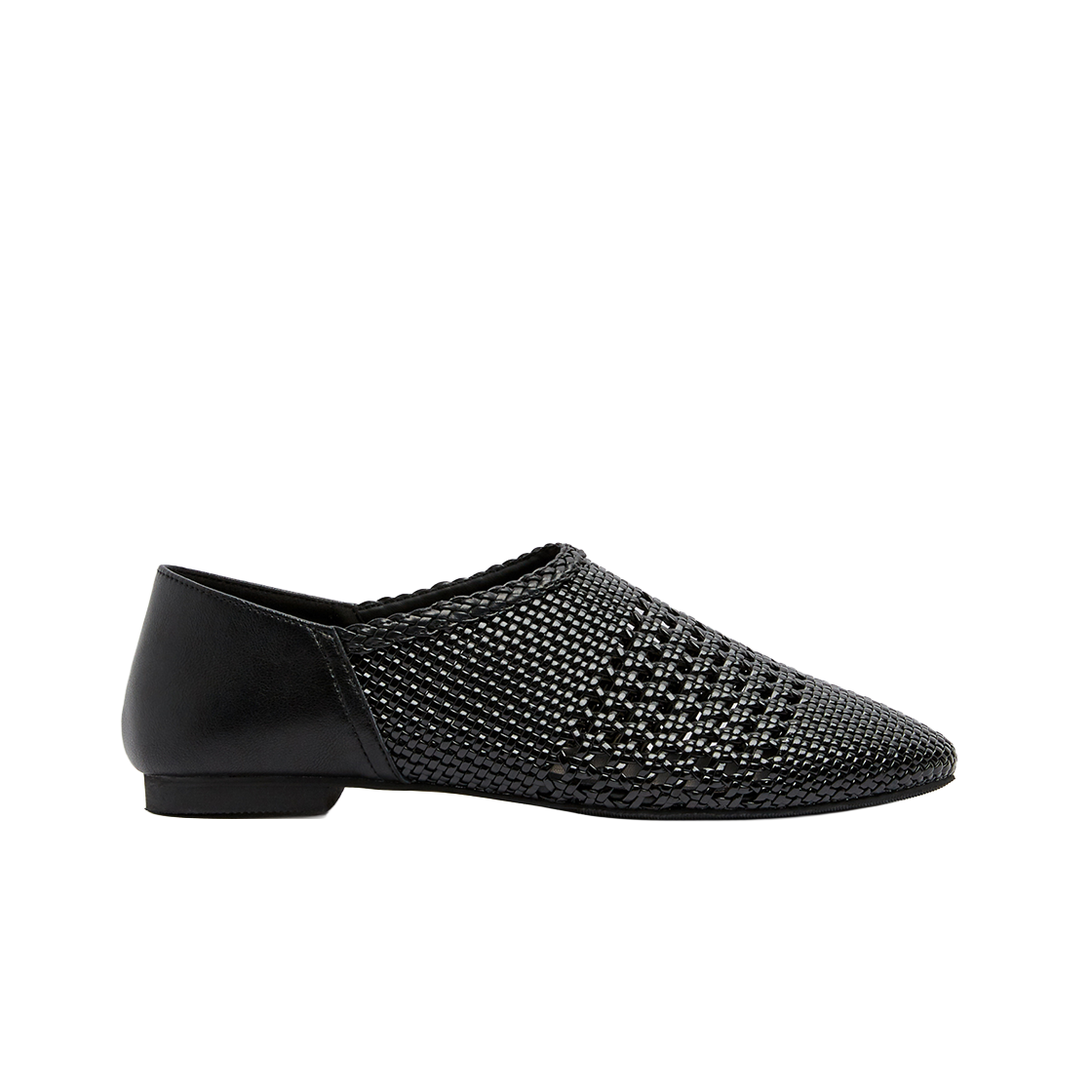 무드나잇 수잔 위빙 로퍼 샌들 - 2way l 블랙(Moodnight Susan Weaving Loafer Sandals - 2way l Black)