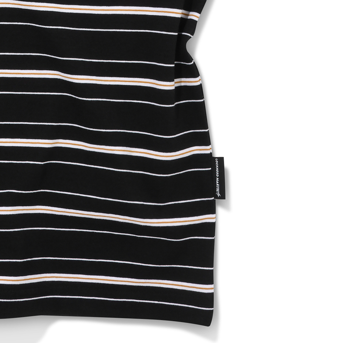 록히드마틴 멀티 스트라이프 티셔츠 블랙(LOCKHEED MARTIN Multi Stripe Ts Black) - 6