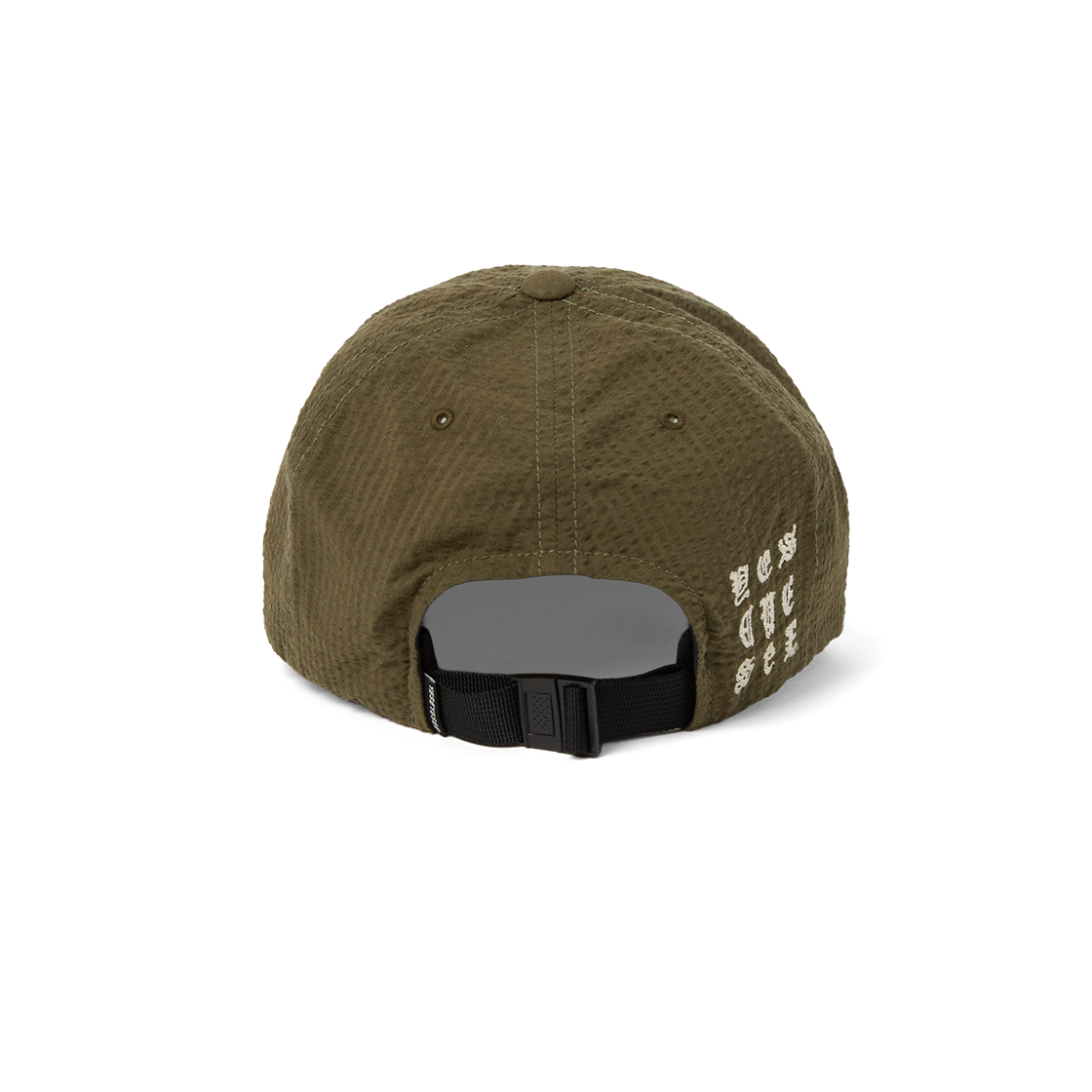 [더블적립] 예스아이씨 예스 워시드 시어서커 캡 올리브([더블적립] YESEYESEE Y.E.S Washed Seersucker Cap Olive) - 3