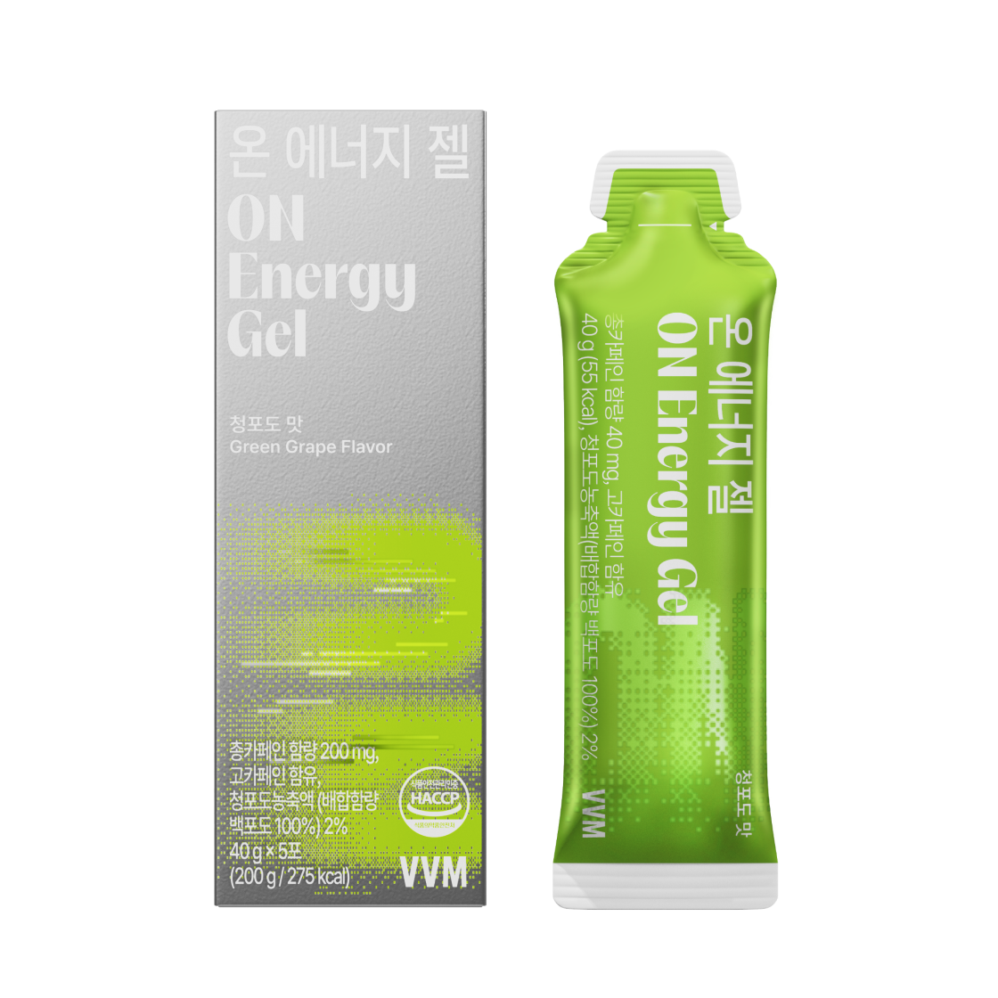 [KREAM 단독] VVM 온 에너지 젤 40g * 5개입 1박스([KREAM 단독] VVM ON Energy Gel 40g * 5ea 1box)