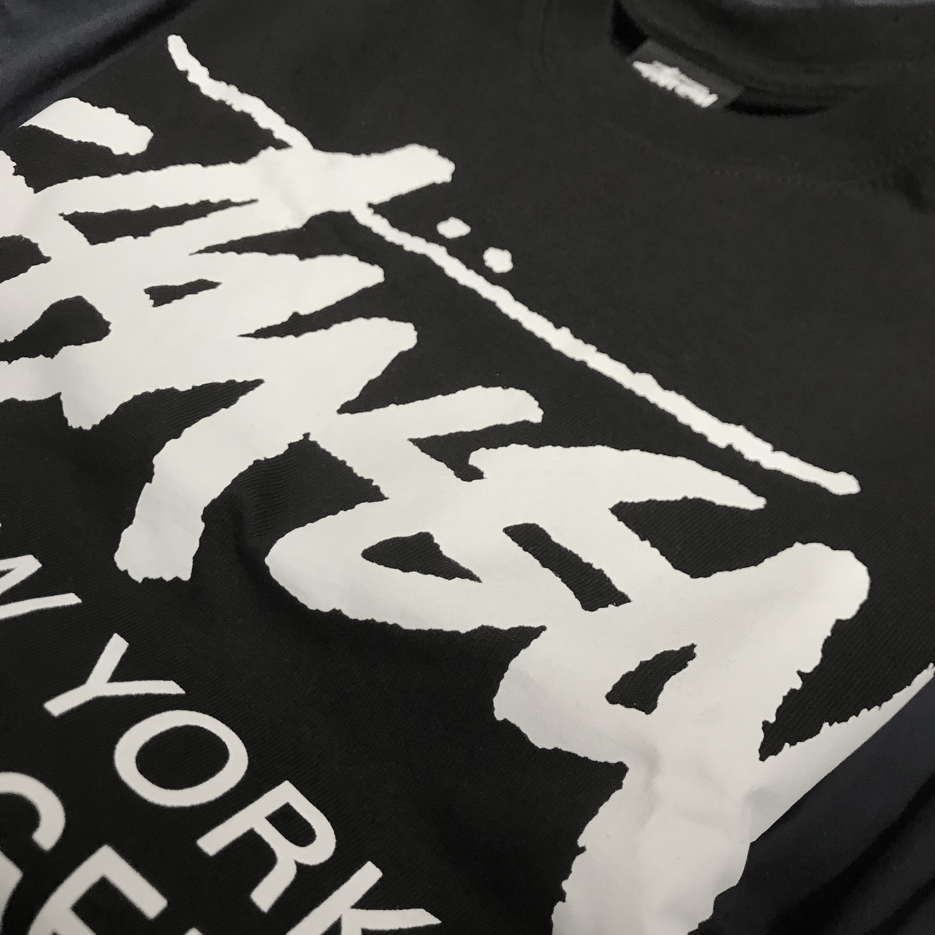 Stussy World Tour T-Shirt Black 착용 스타일