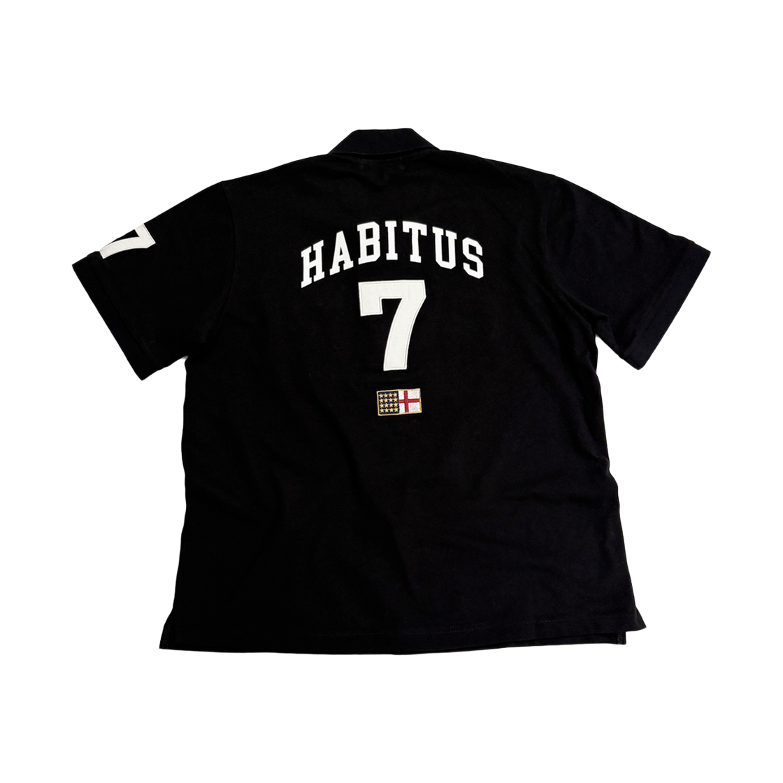 플레이버리즘 레드 홀스 피케 셔츠 블랙(Flavorism Red Horse Pique Shirt Black) - 2