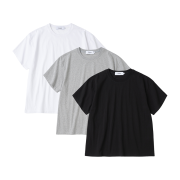 Knitted 2PACK Cotton Crop T-Shirts 3 COLOR