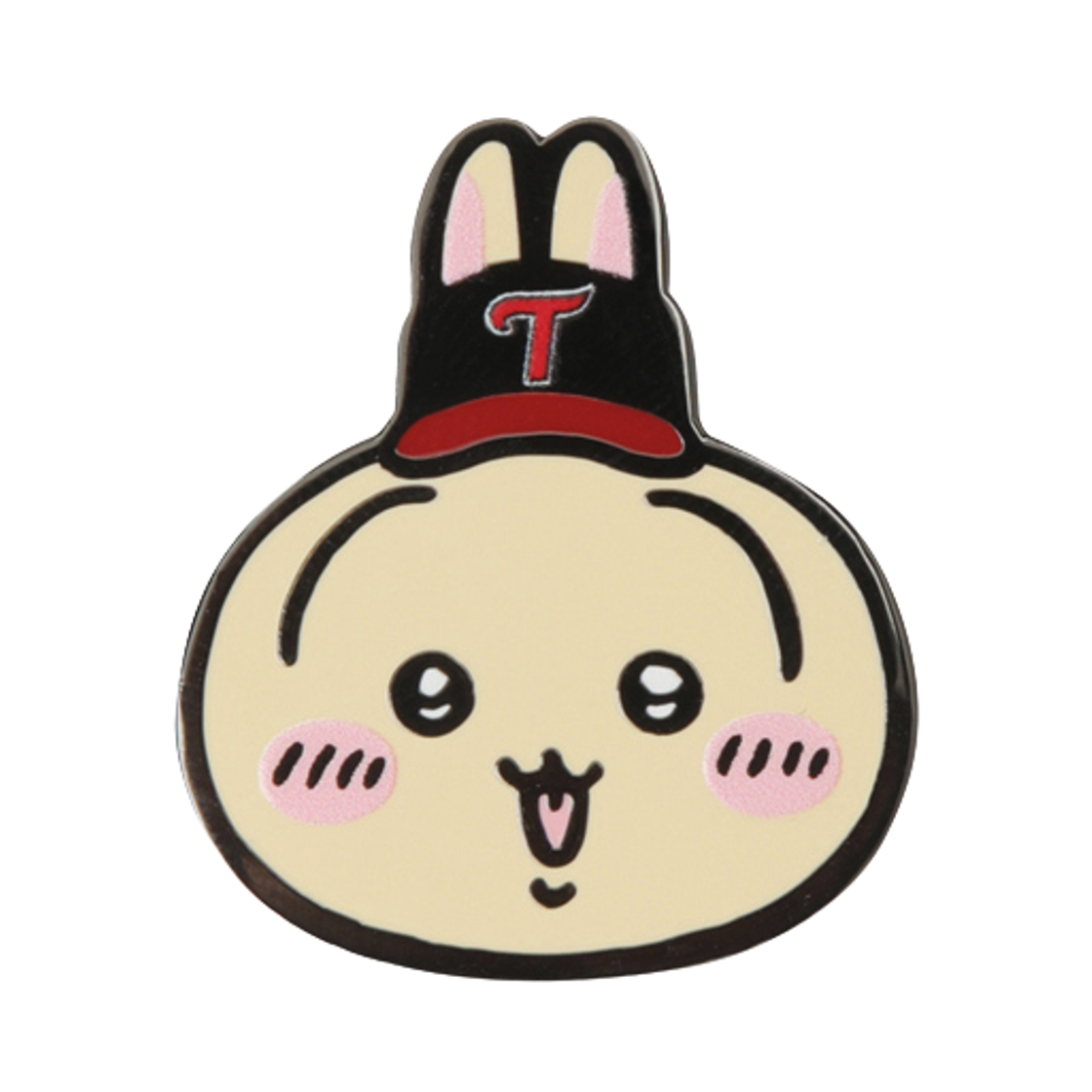 LG 트윈스 x 치이카와 캐릭터 뱃지 토끼(LG Twins x Chiikawa Character Badge Rabbit)