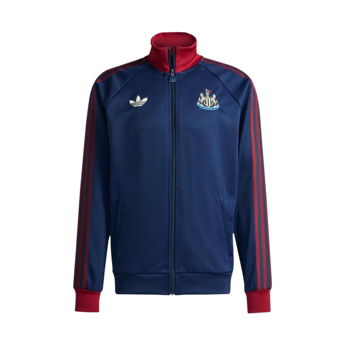 아디다스 뉴캐슬 유나이티드 FC OG 트랙탑 나이트 인디고 - US 사이즈 (논 마킹 버전)(Adidas Newcastle United FC OG Track Top Night Indigo - US Sizing (Non Marking Ver.)) - 1