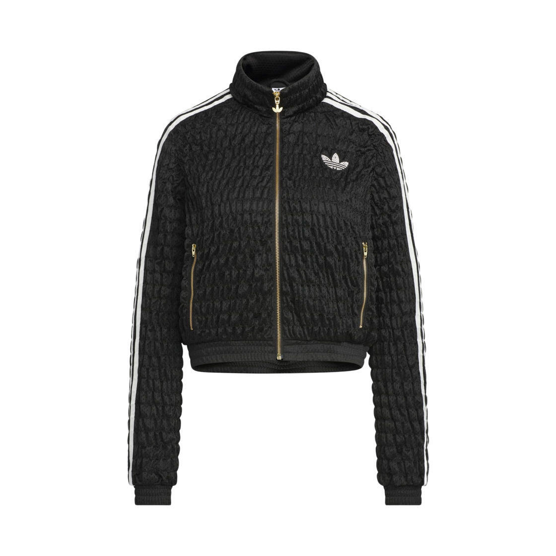 KS2870 (W) Adidas Originals Smoked Track Top Black - KR Sizing
