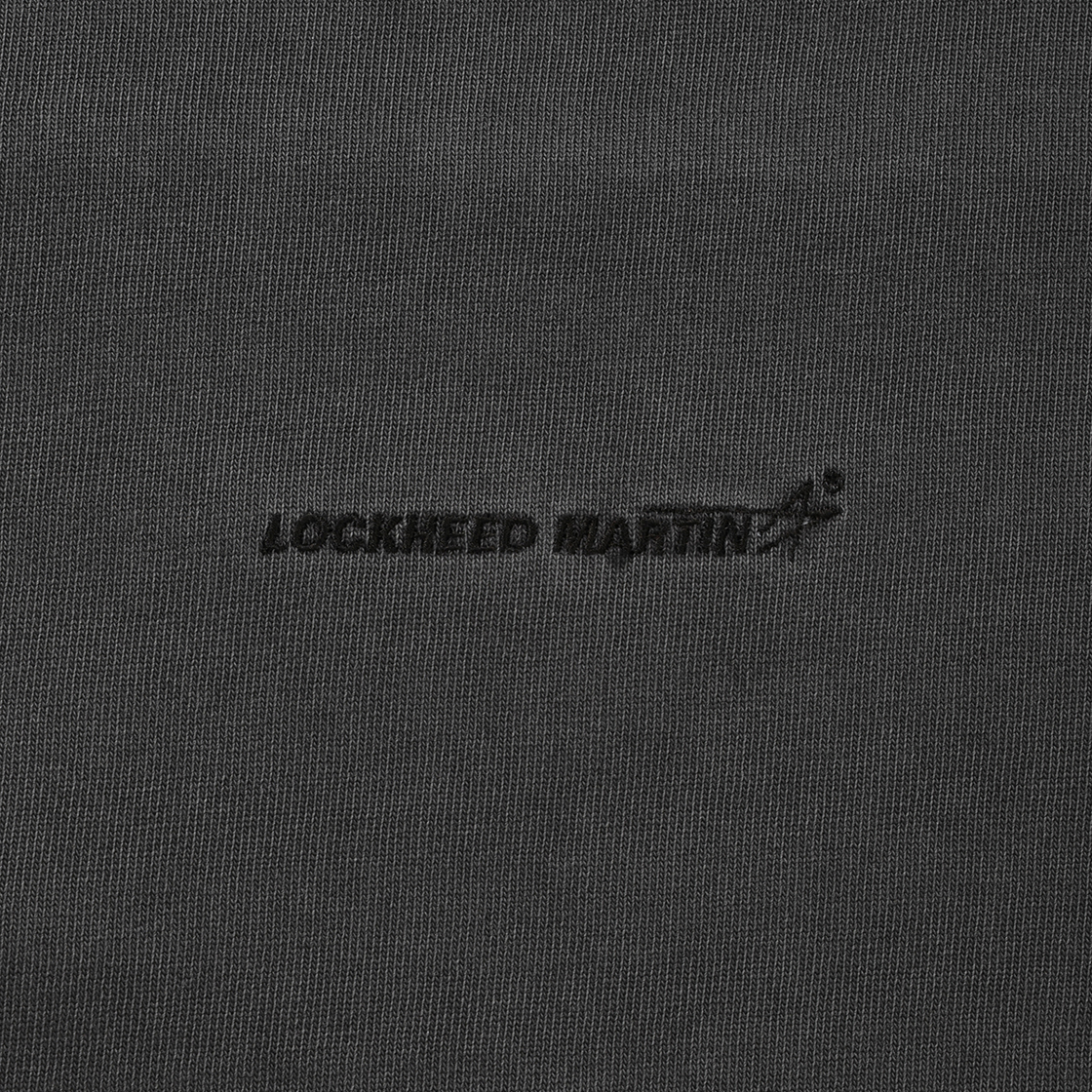 록히드마틴 피그먼트 다잉 오버핏 티셔츠 차콜(LOCKHEED MARTIN Pigment Dying Over Fit Ts Charcoal) - 4