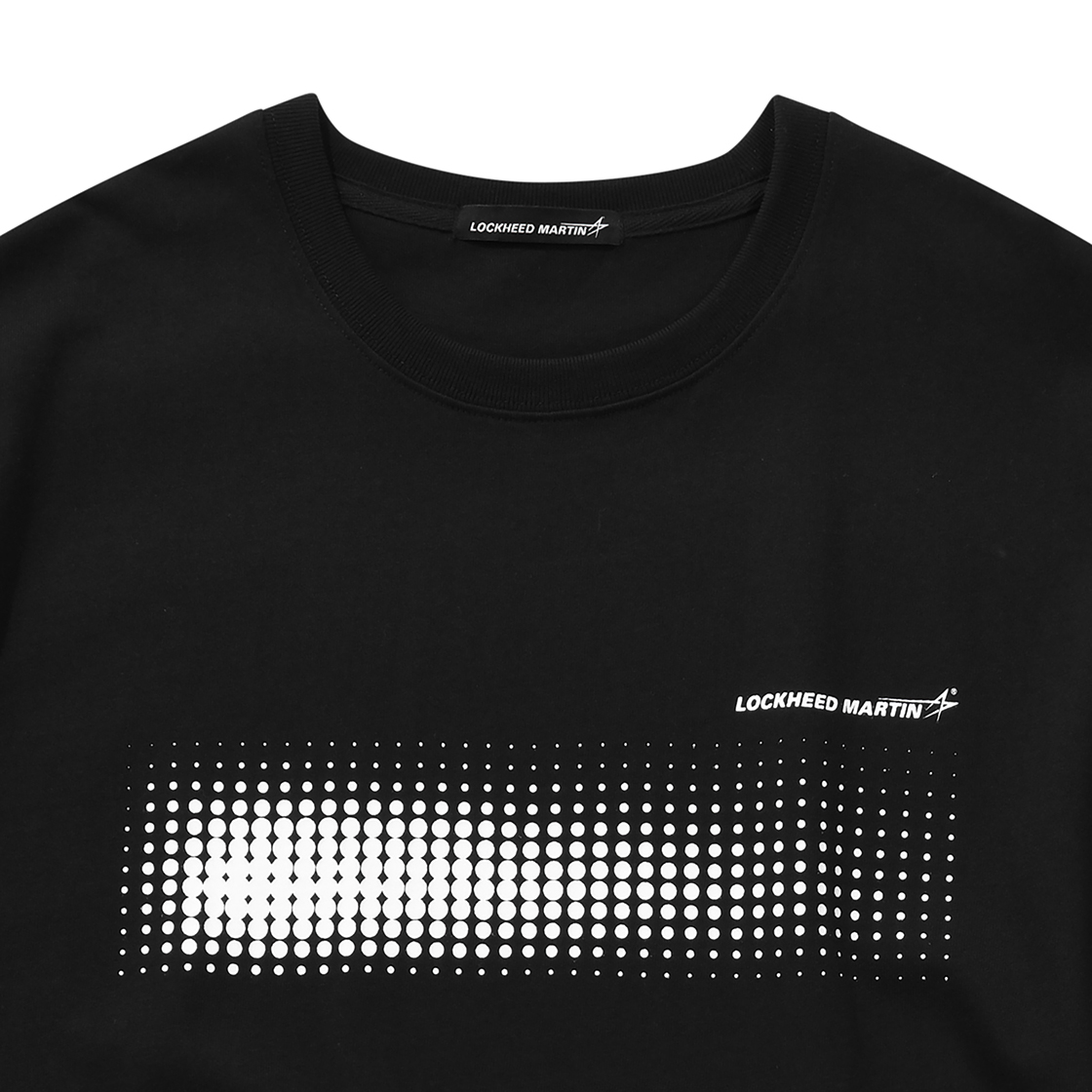록히드마틴 닷츠 그래픽 프린티드 TS 블랙(LOCKHEED MARTIN Dots Graphic Printed TS Black) - 3