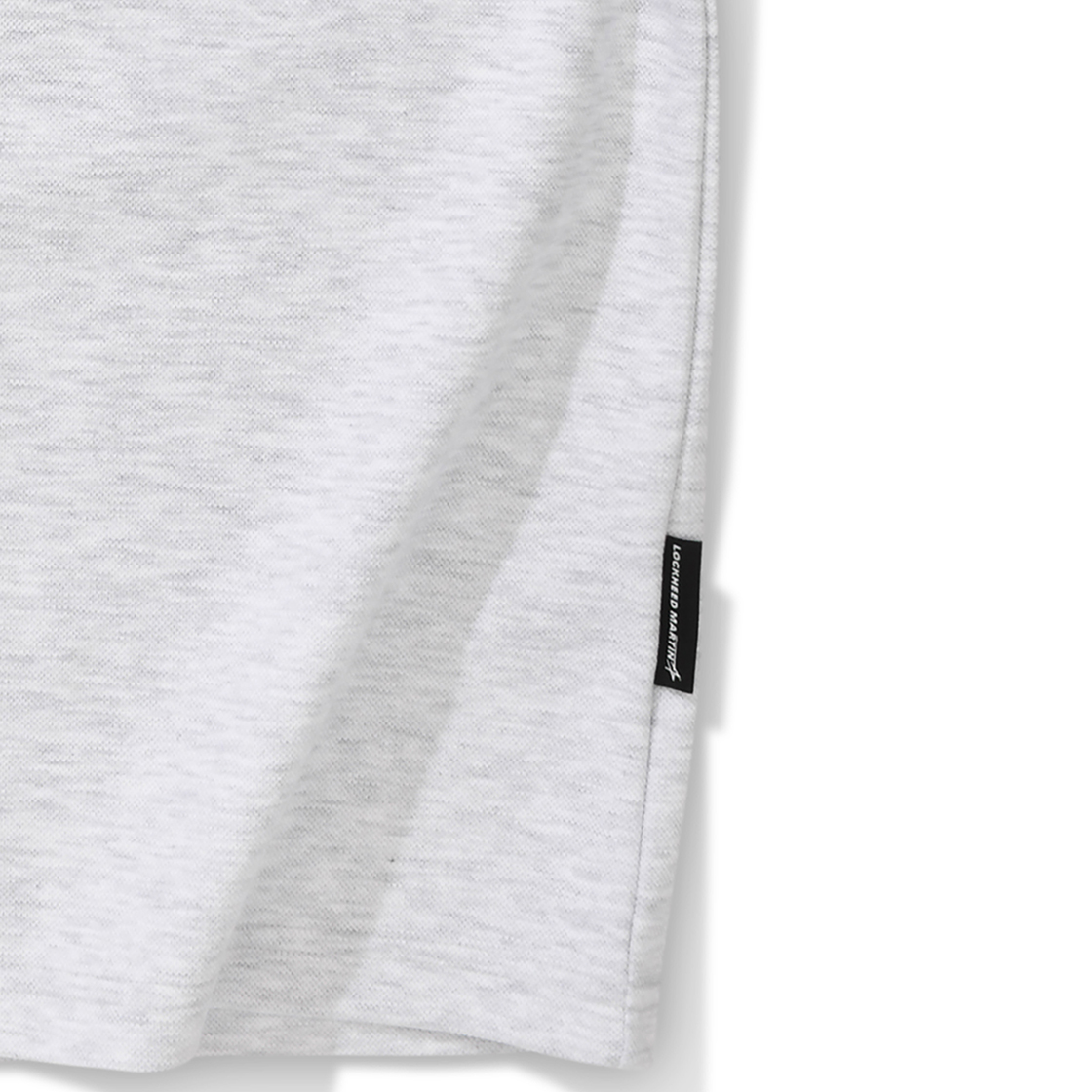 록히드마틴 오버핏 파이핑 카라 티셔츠 그레이(LOCKHEED MARTIN Over Fit Piping Collar Ts Grey) - 6