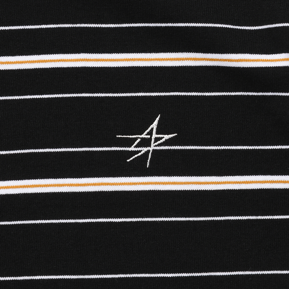 록히드마틴 멀티 스트라이프 티셔츠 블랙(LOCKHEED MARTIN Multi Stripe Ts Black) - 5