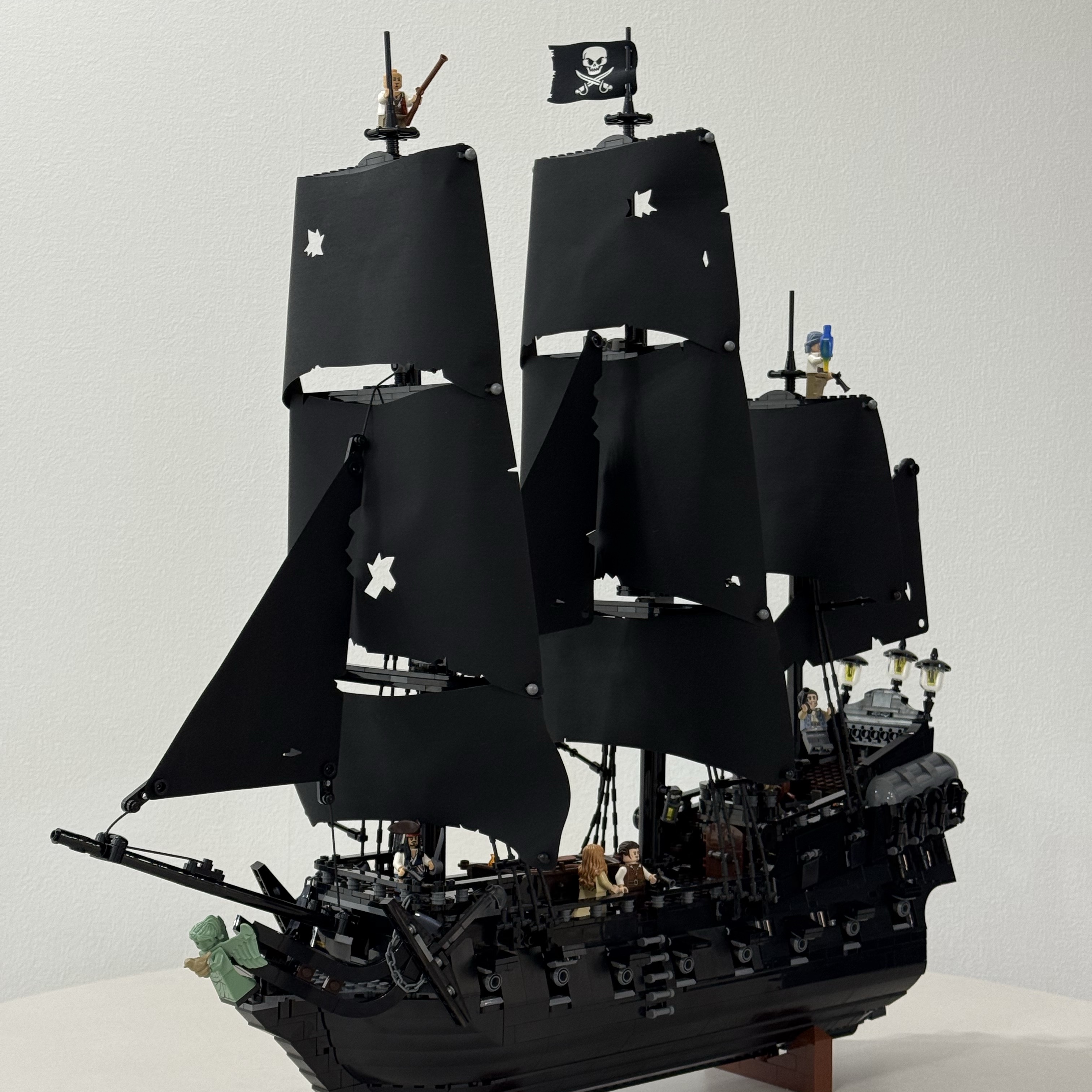 Lego Icons Captain Jack Sparrow's Pirate Ship 착용 스타일 - 2