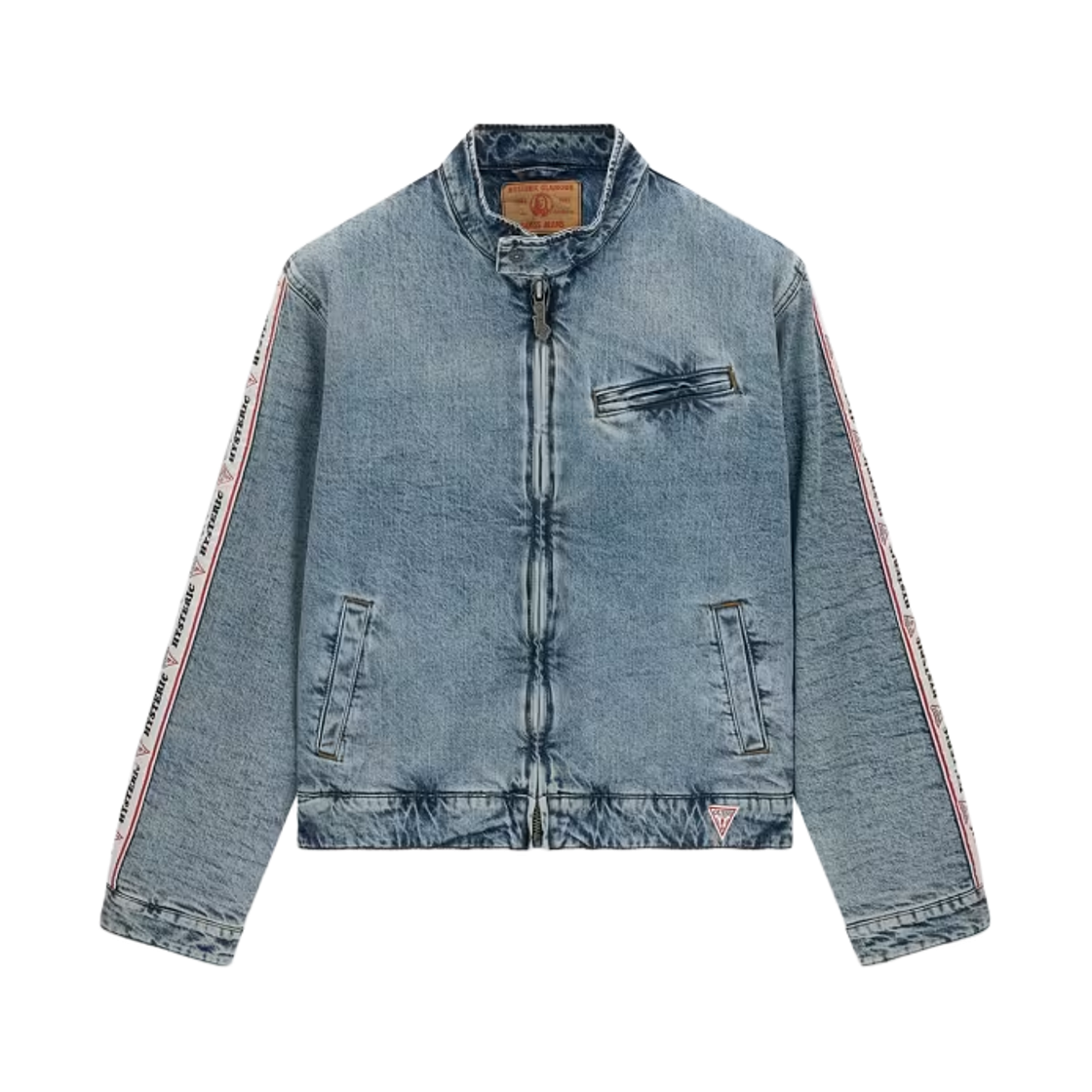 게스 진 x 히스테릭 글래머 데님 자켓 블루(GUESS Jeans x Hysteric Glamour Denim Jacket Blue)
