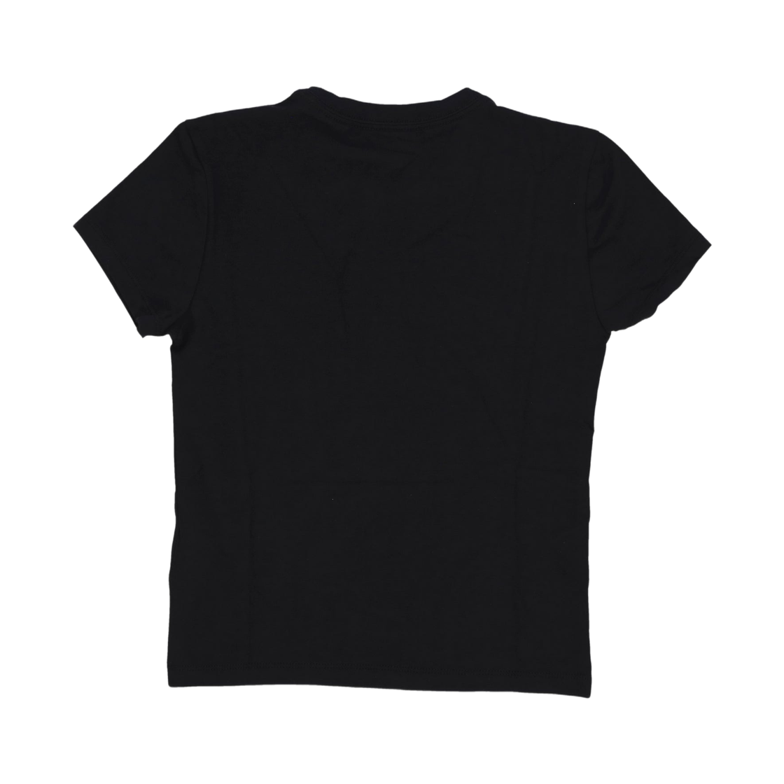 (W) 나이키 NSW 칠 니트 티셔츠 블랙 화이트 - 아시아((W) Nike NSW Chill Knit T-Shirt Black White - Asia) - 2