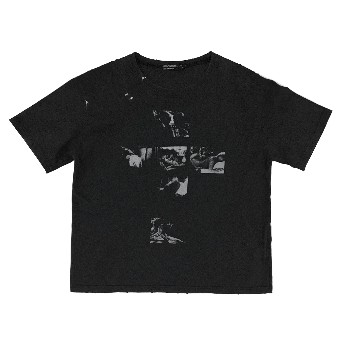 선데이오프클럽 엠마뉴엘 크롭 티셔츠(Sundayoffclub Emmanuelle Cropped T-shirt)