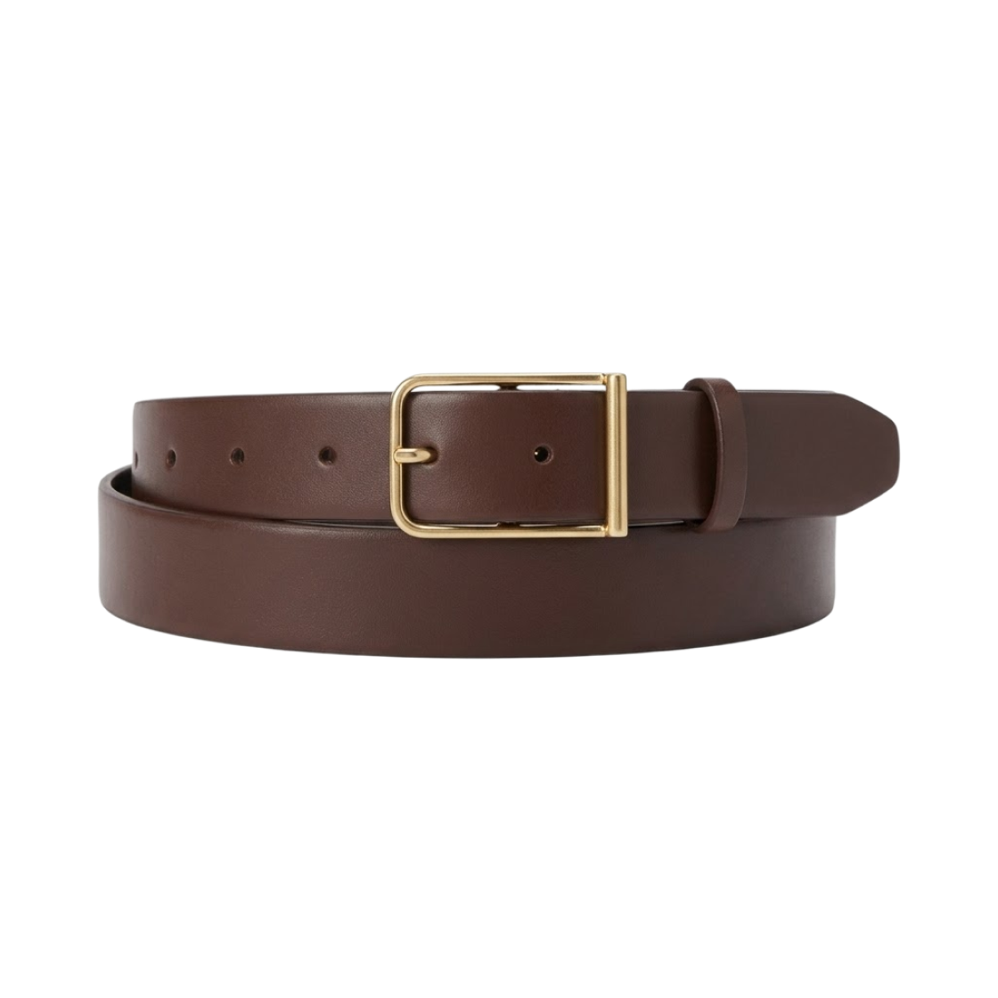 473471-38 (W) Uniqlo Clean Belt Dark Brown