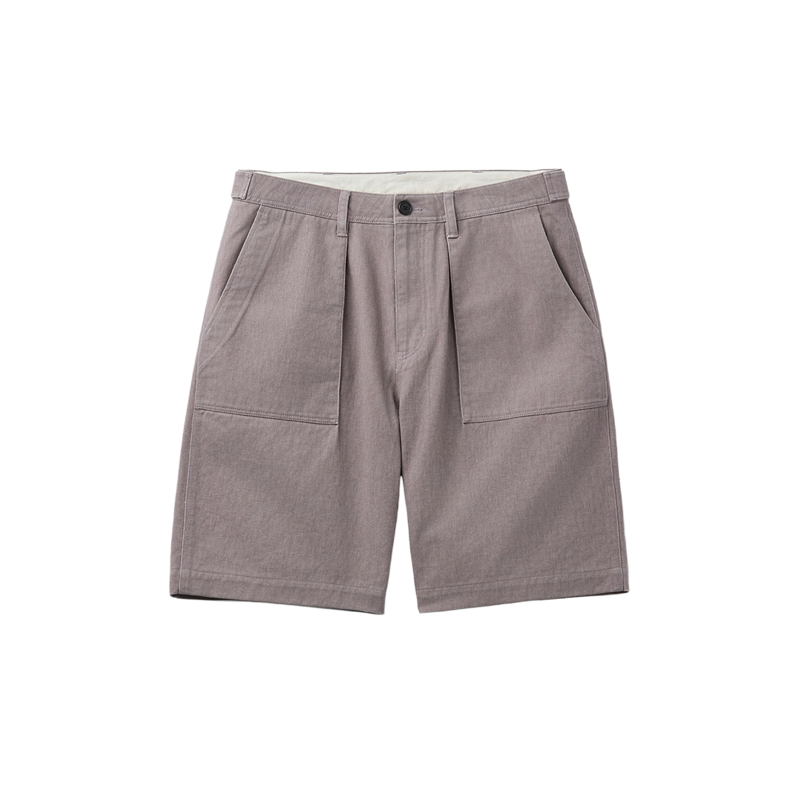 시리즈 가먼트 워싱 세미와이드 치노 쇼츠 핑크(SERIES Garment Washed Semi-Wide Chino Shorts Pink) - 1
