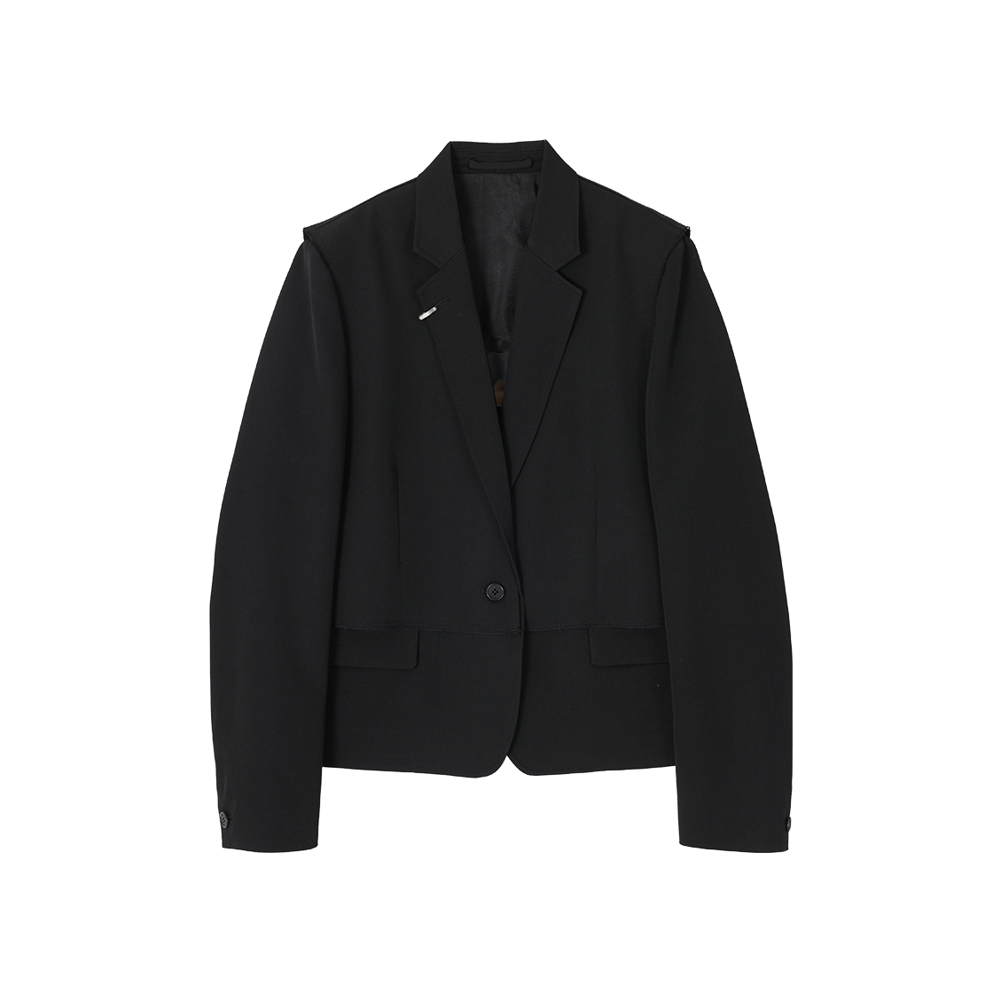 WI2JK705BK (W) SONGZIO COLLECTION Ghostfold Blazer Black
