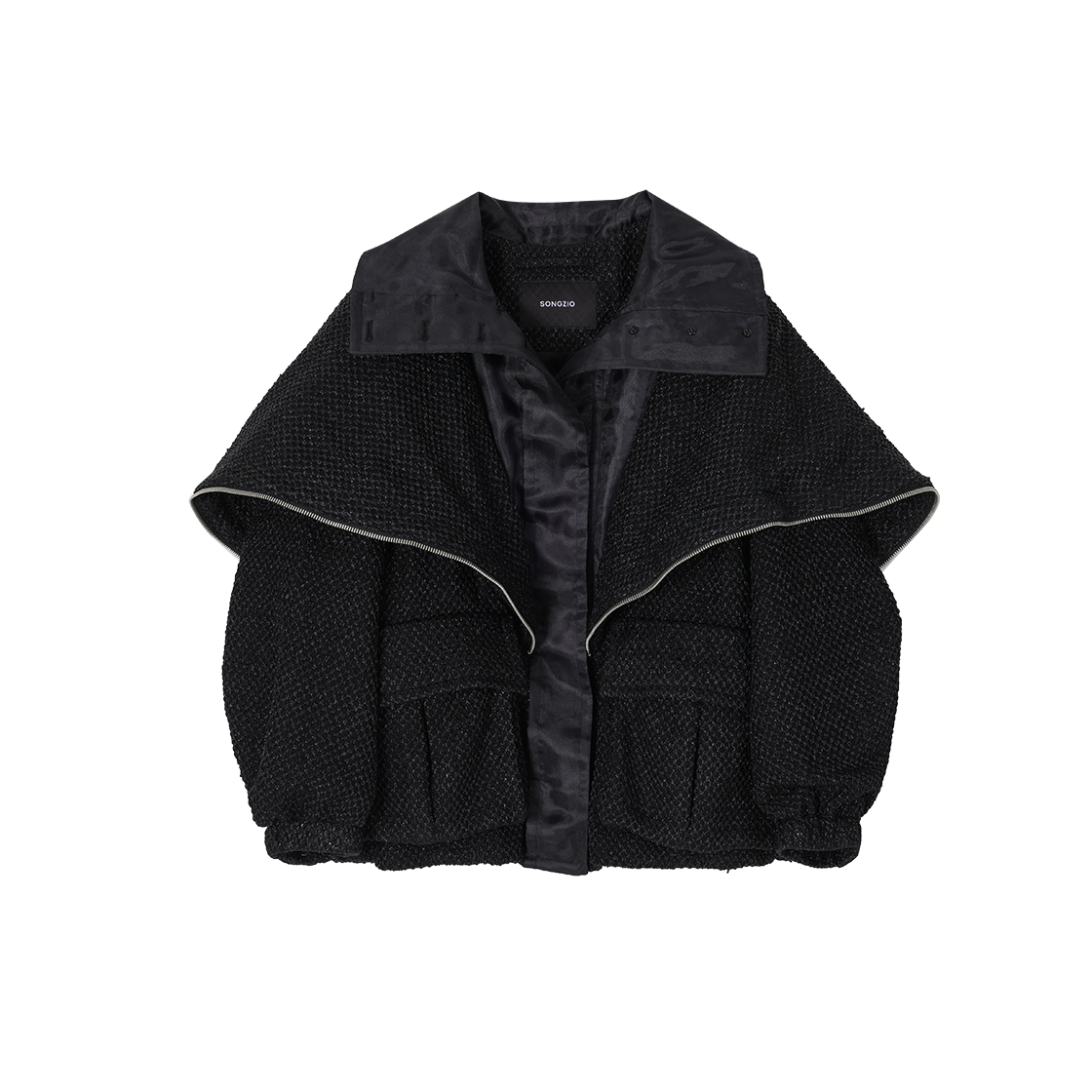 WI2JP710BK (W) SONGZIO COLLECTION Ghost Wing Jumper Black