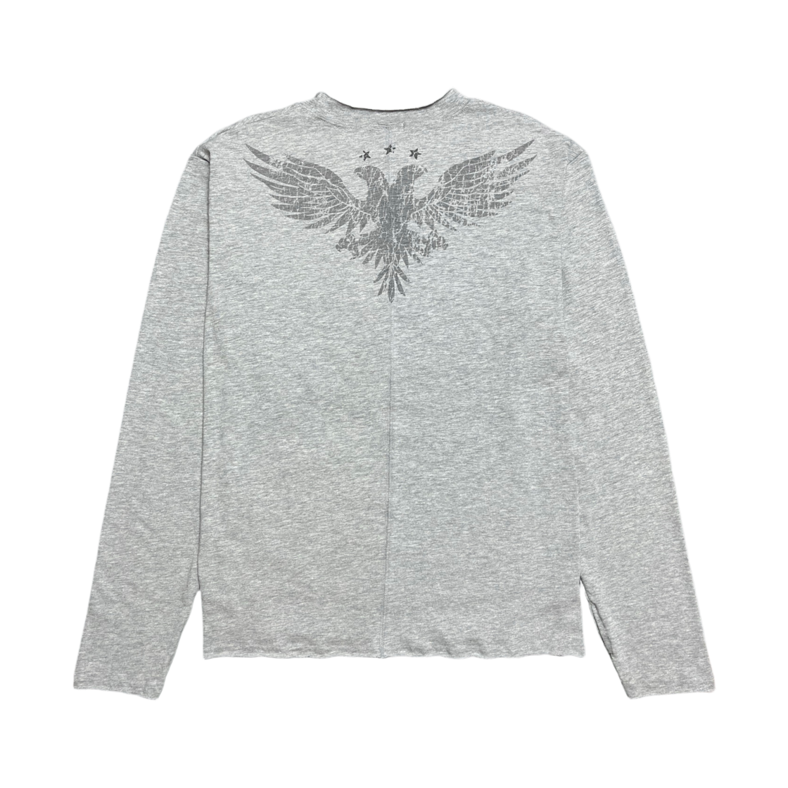 26ss-ls-g-01 225 Double-Headed Eagle Longsleeve Grey