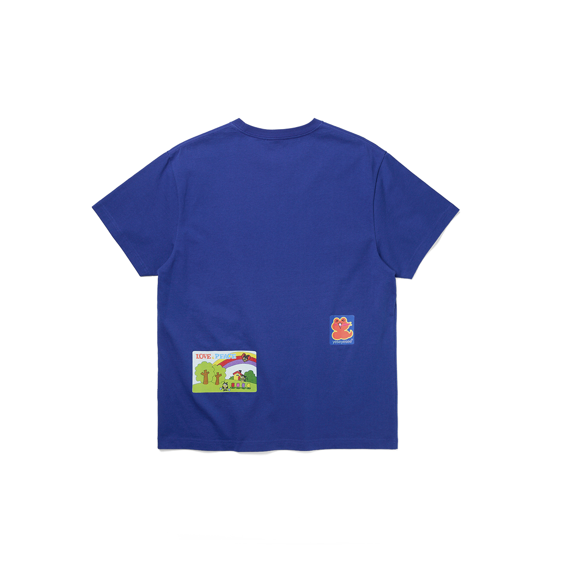 [더블적립] 예스아이씨 예스 덤프 스티커 티셔츠 블루([더블적립] YESEYESEE Y.E.S Dump Sticker Tee Blue) - 2