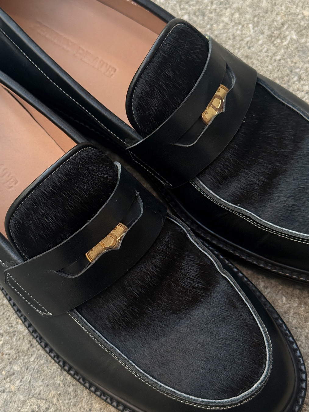 PENNY PLATE Men Loafer Coin Low 착용 스타일 - 2