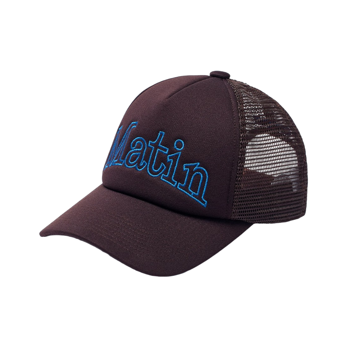 마뗑킴 마뗑 메쉬 트러커 볼캡 브라운(Matin Kim Matin Mesh Trucker Ball Cap in Brown) - 2