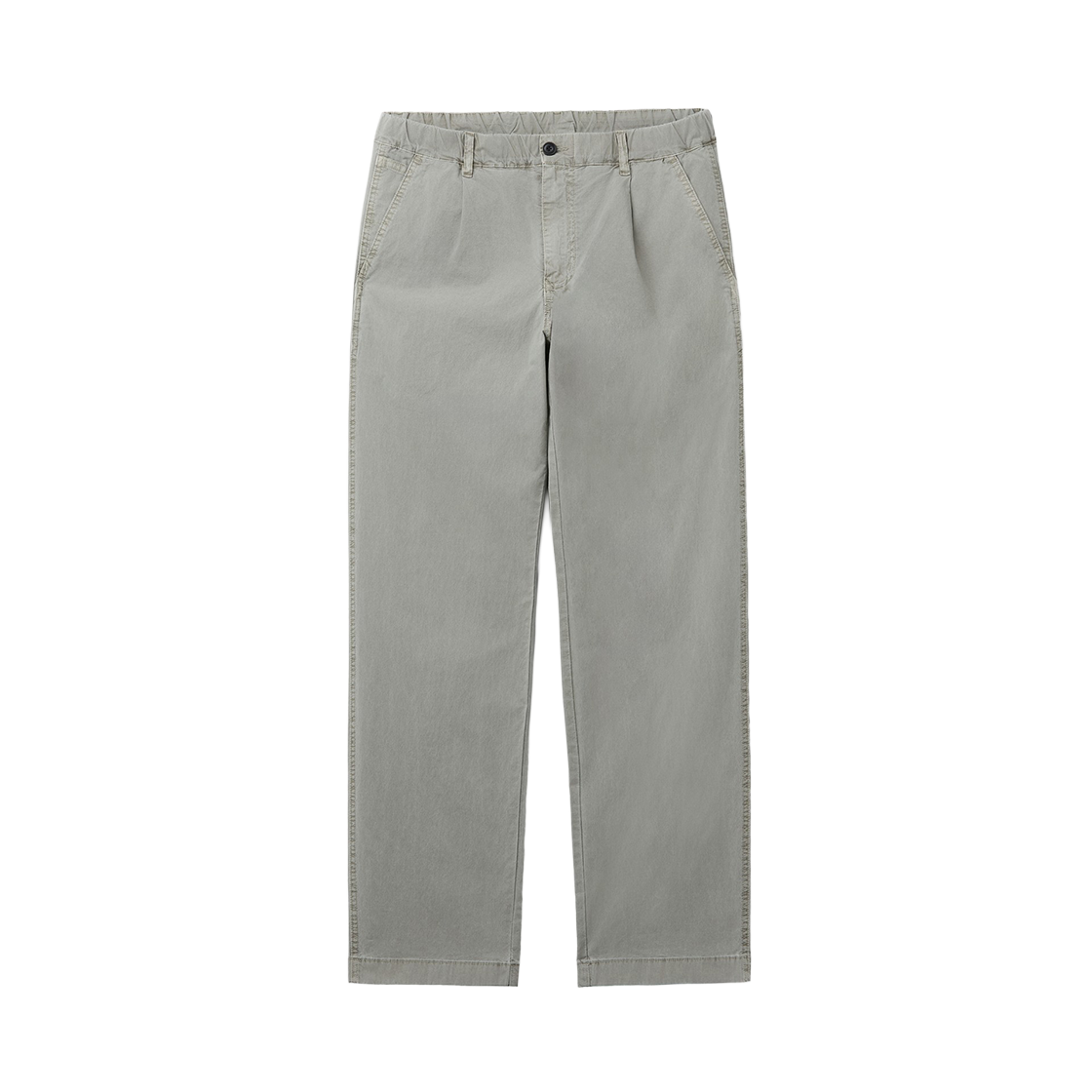 시리즈 가먼트다잉 루즈스트레이트 팬츠 라이트 그레이(SERIES Garment Dyed Loose Straight Pants Light Gray) - 1