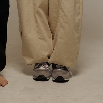 (W) New Balance 574 Worn By Anyone Grey - B Standard 착용 스타일