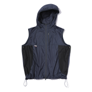 SPORT CHAMBER Light Active Hood Vest NAVY